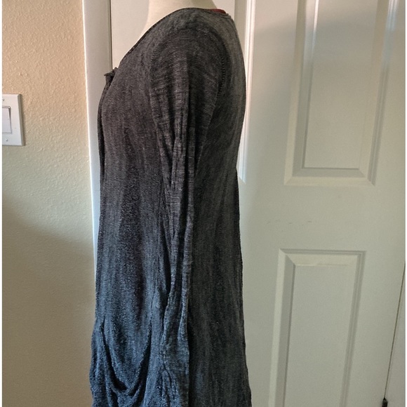 Transit Par Such Lightweight Gray Sweater Jacket - Picture 9 of 9